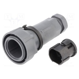 1 pcs x BULGIN - PXP7010/32P/CR/0911 - Connector: circular, plug, male, PIN: 32, w/o contacts, for cable