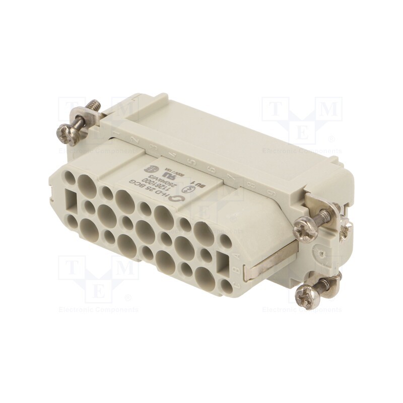 1 pcs x LAPP - 11261000 - Connector: HDC, female, EPIC H-D, PIN: 26, 25+PE, size H-A 16, 10A