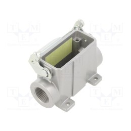 1 pcs x AMPHENOL - C14610N0155012 - Enclosure: for HDC connectors, C146, size A10, with latch, M20