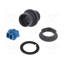 1 pcs x BULGIN - PXF6052C - Connector: fiber optic, PIN: 2, single mode duplex (SM), bayonet