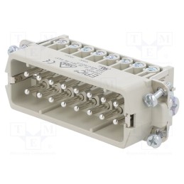 1 pcs x LAPP - 10530000 - Connector: HDC, male, EPIC H-A, PIN: 16, 16+PE, size H-A 16, 16A