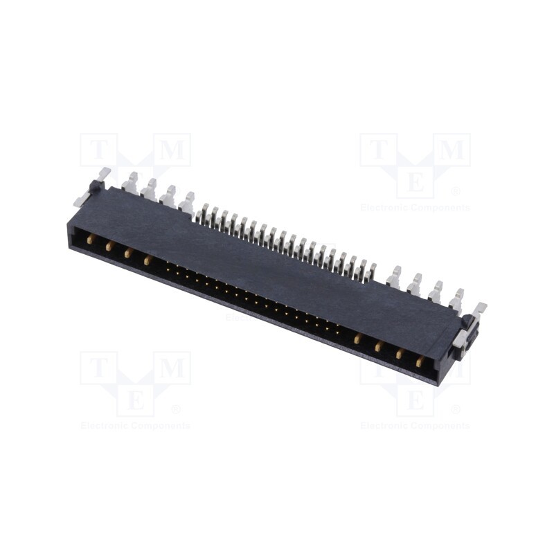 1 pcs x HARTING - 15758362601333 - Connector: PCB to PCB, male, PIN: 44(8+36), har-flex® Hybrid, SMT