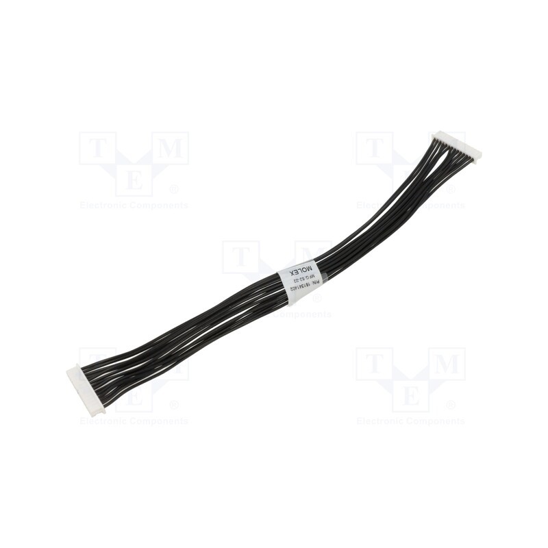 1 pcs x MOLEX - 151341402 - Plug, wire-board, female x2, PicoBlade™, PIN: 14, with leads, 125V