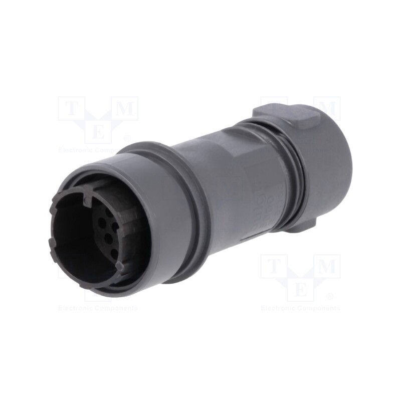 1 pcs x BULGIN - PXP6011/16P/CR/0910 - Connector: circular, plug, male, PIN: 16, w/o contacts, for cable