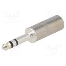 1 pcs x SCHURTER - 4802.13 - Plug, Jack 3,5mm x 18,6mm, male, Data & Signal,stereo, ways: 3