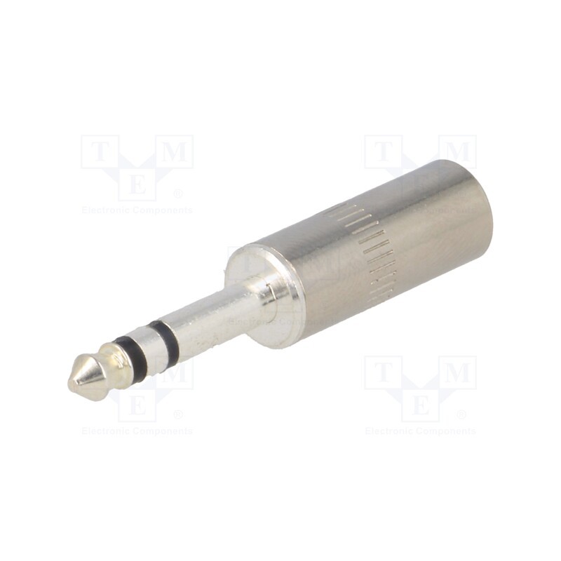 1 pcs x SCHURTER - 4802.13 - Plug, Jack 3,5mm x 18,6mm, male, Data & Signal,stereo, ways: 3