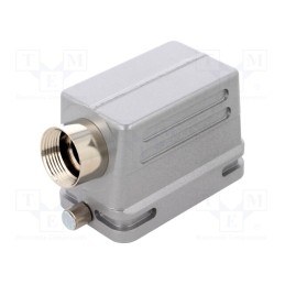 1 pcs x AMPHENOL - C14610G0105061 - Enclosure: for HDC connectors, C146, size E10, for cable, angled