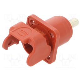 1 pcs x HARTING - 9930011302 - Socket, DC supply, Han® S,Han® S 120, male, PIN: 1, swivel, screw