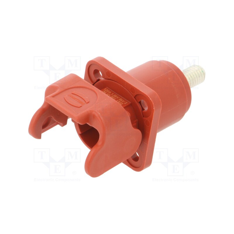 1 pcs x HARTING - 9930011302 - Socket, DC supply, Han® S,Han® S 120, male, PIN: 1, swivel, screw