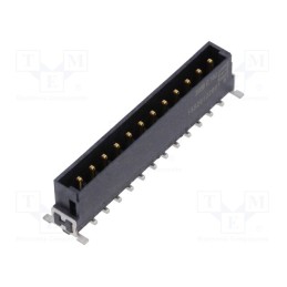1 pcs x HARTING - 15520122601333 - Connector: PCB to PCB, male, PIN: 12, 2.54mm, har-flex® Power, 18A