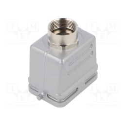 1 pcs x AMPHENOL - C14610R0066071 - Enclosure: for HDC connectors, C146, size E6, for cable, straight