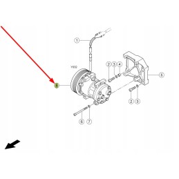 564056 02 air conditioning compressor
