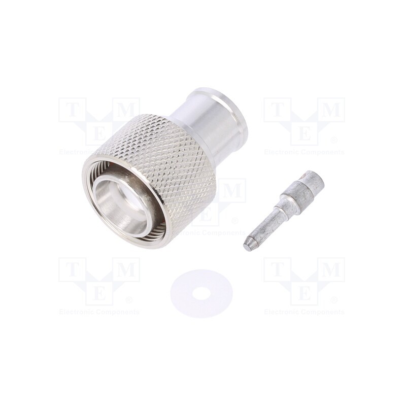 1 pcs x MOLEX - 731626171 - Connector: 4.3-10, male, for cable, straight, plug, 50Ω, IP68, 6GHz