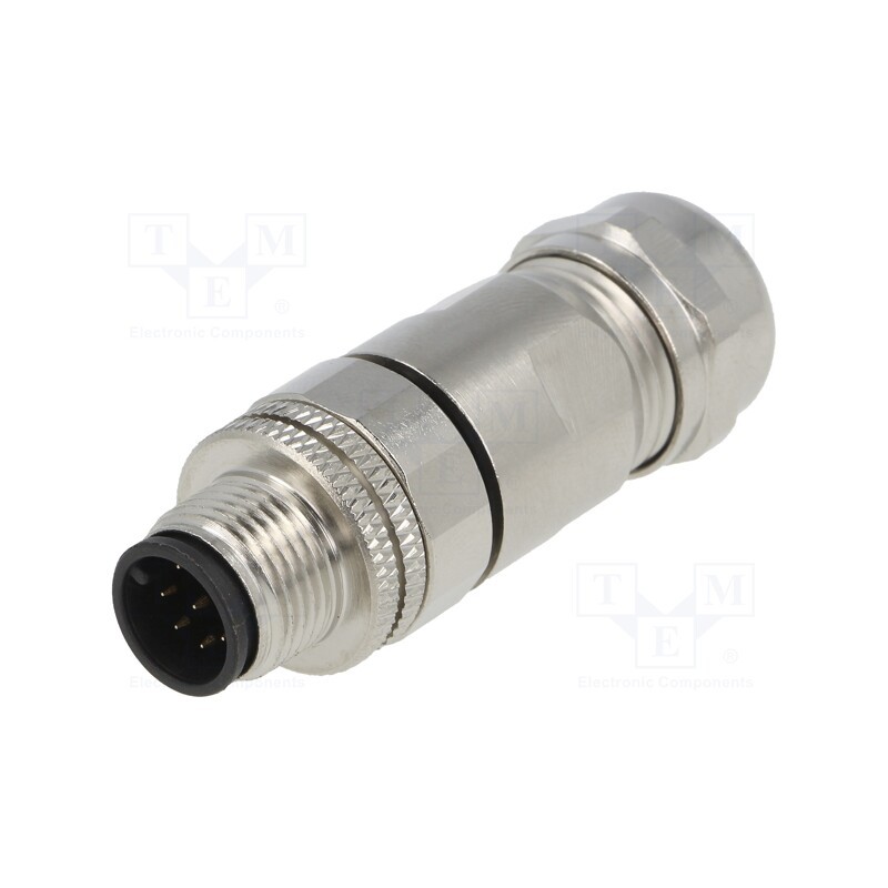 1 pcs x DEGSON ELECTRONICS - SM12-CVC-A8M-1B9 - Plug, M12, PIN: 8, male, A code-DeviceNet / CANopen, for cable
