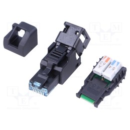 1 pcs x TELEGu00c4RTNER - J00026A3000 - Plug, RJ45, PIN: 8, Cat: 6a, unshielded,with protective cap