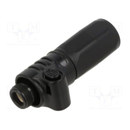 1 pcs x CONNFLY - DS1168-02-200FSBYX - Plug, DC supply, female, PIN: 1, for cable, crimped, black, 1kV, 200A