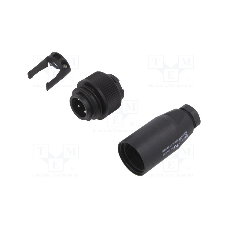 1 pcs x BINDER - 99 4221 00 04 - Connector: circular, plug, 692,693,RD24, male, PIN: 4, unshielded