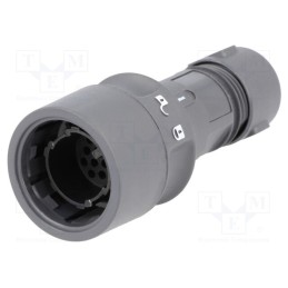 1 pcs x BULGIN - PXP6010/16P/CR/0910 - Connector: circular, plug, male, PIN: 16, w/o contacts, for cable