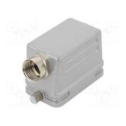 1 pcs x AMPHENOL - C14610R0105561 - Enclosure: for HDC connectors, C146, size E10, for cable, angled