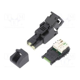 1 pcs x TELEGu00c4RTNER - J00026A3002 - Plug, RJ45, PIN: 8, Cat: 6a, unshielded,with protective cap