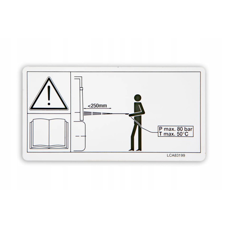 Lca83199 corn adapter sticker