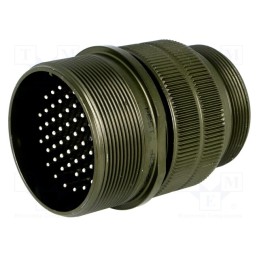 1 pcs x AMPHENOL - DS3101A 32-22P - Connector: circular, size 32, MS/DS, aluminium alloy, olive, plug