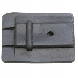 Rubber plate of the comb potato harvester Anna