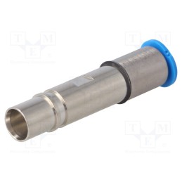 1 pcs x HARTING - 9140006456 - Contact, female, Han-Modular®, pipe OD Ø6mm, brass, max.10bar