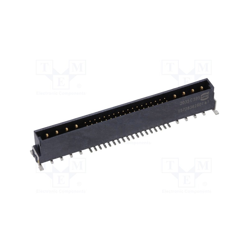 1 pcs x HARTING - 15728362601333 - Connector: PCB to PCB, male, PIN: 44(8+36), har-flex® Hybrid, SMT