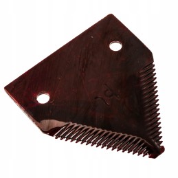 Serrated scythe knife 84x76x3mm john deere