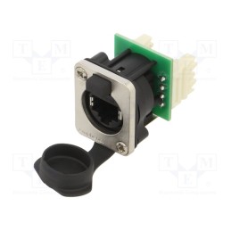 1 pcs x AMPHENOL - RJXS8FG5110 - XLRnet D type CAT5e,IDC Terminals (110 Type), IP54