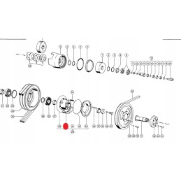 Claas 108 88vx 118 threshing machine clutch block
