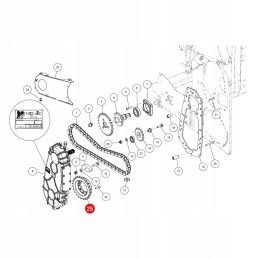 Gear wheel 24 teeth capello 03490100 original
