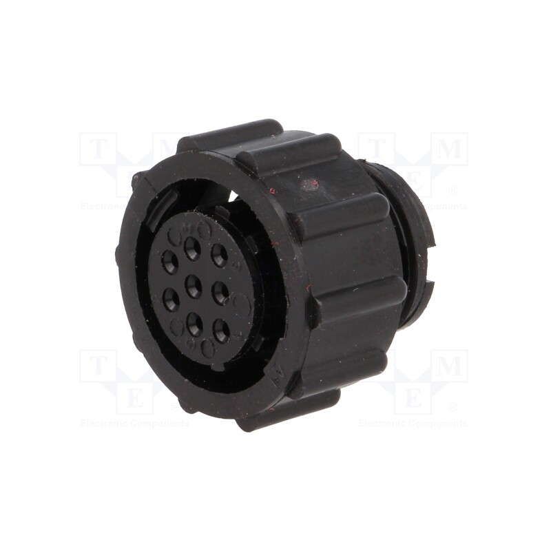 1 pcs x TE Connectivity - 205838-1 - Plug, female, PIN: 8, w/o contacts, CPC Series 2, for cable