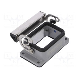 1 pcs x WEIDMu00dcLLER - 1202100000 HDC 06B ALU - Enclosure: for rectangular connectors, size 3, with latch, IP65
