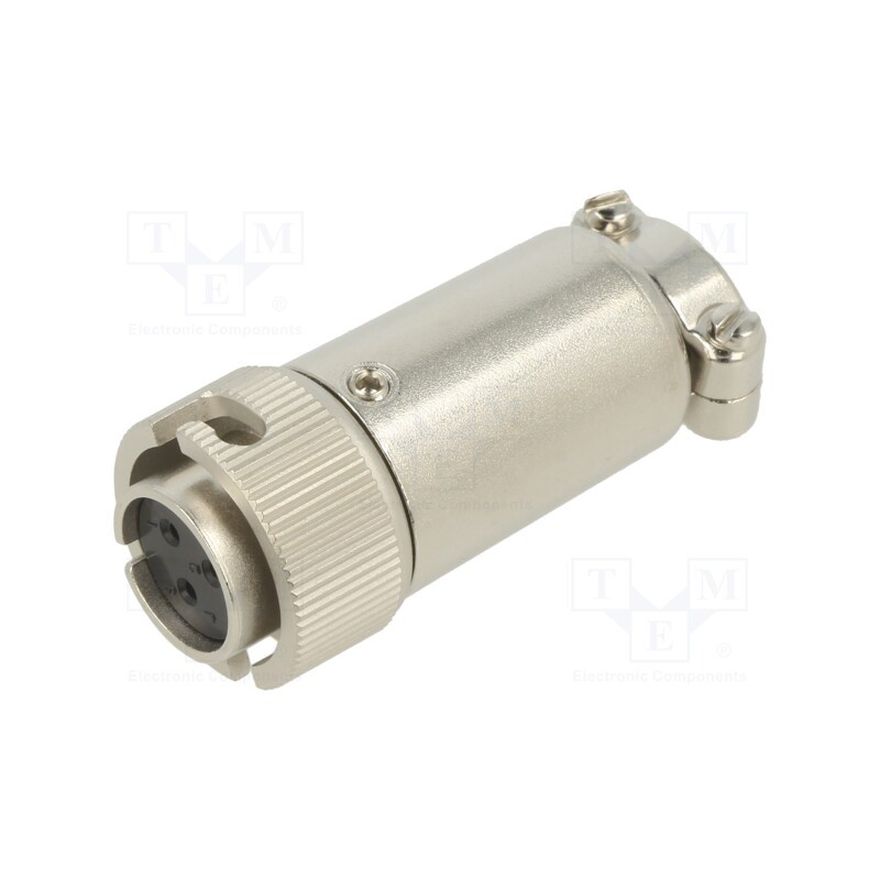 1 pcs x HIROSE - RM12BPE-3S(76) - Connector: circular, RM,RM12, internal bayonet,bayonet, plug, 5A