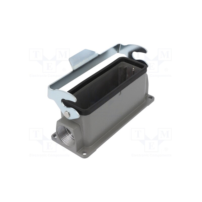 1 pcs x DEGSON ELECTRONICS - D24B-SF-1L-PG21 - Enclosure: for HDC connectors, size D24B, with latch, angled