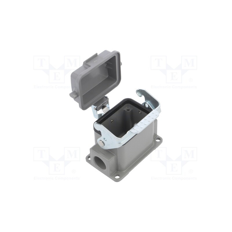 1 pcs x DEGSON ELECTRONICS - D6B-SF-1L-CV-PG13.5 - Enclosure: for HDC connectors, size D6B, with latch, with cover