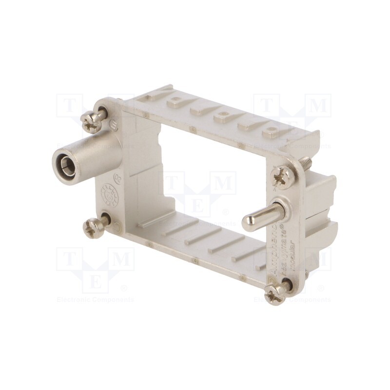 1 pcs x AMPHENOL - C14610S01000015 - Frame for modules, female, C146,heavy|mate F, size E10, 57x27mm