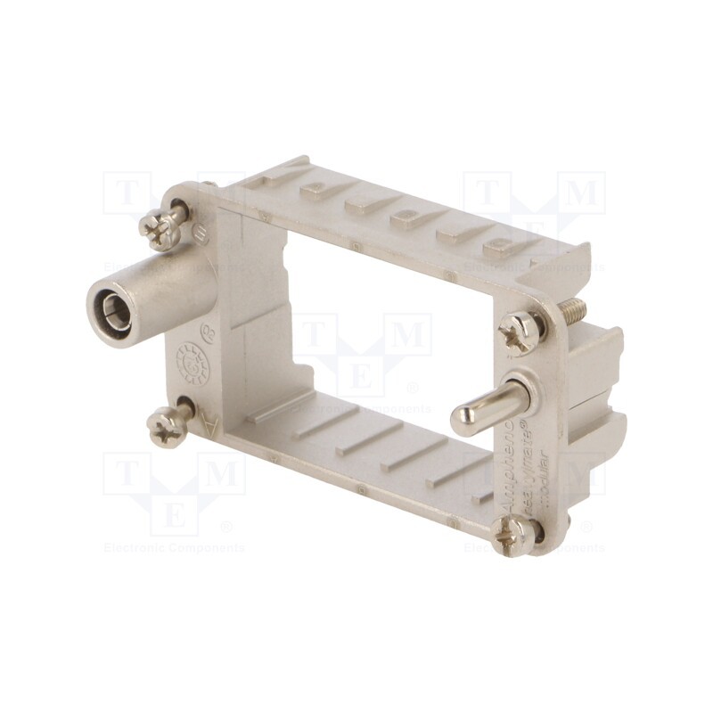 1 pcs x AMPHENOL - C14610P01000015 - Frame for modules, male, C146,heavy|mate F, size E10, Modules: 3