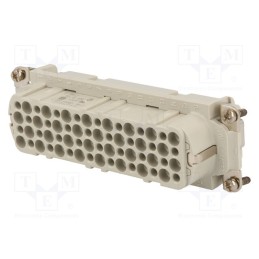 1 pcs x AMPHENOL - C14610B0640002 - Connector: HDC, contact insert, female, C146,heavy|mate D, PIN: 64