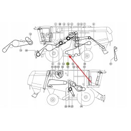644866 0 combined V-belt 2b x 5660 lp