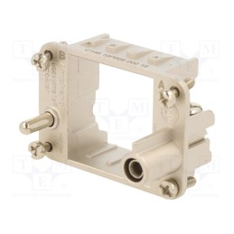 1 pcs x AMPHENOL - C14610P00600015 - Frame for modules, male, C146,heavy|mate F, size E6, Modules: 2