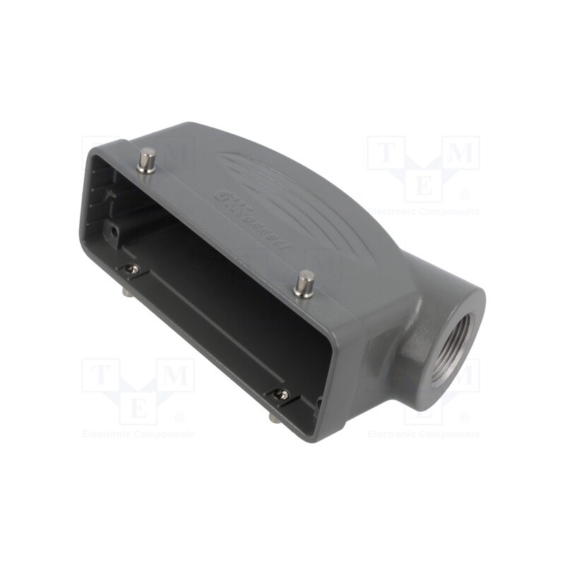 1 pcs x MOLEX - 93601-3770 - Enclosure: for HDC connectors, size 24B, for cable, angled, metal