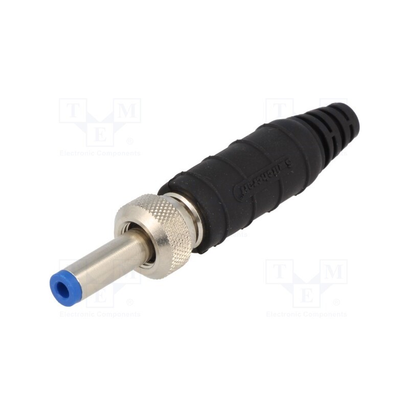 1 pcs x SWITCHCRAFT - S10KS15 - Plug, DC supply, female, for cable, soldering, 11A, 3.8÷4.4mm, IP68