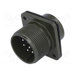 1 pcs x AMPHENOL - DS3102A 18-1P - Connector: circular, size 18, MS/DS, aluminium alloy, olive, male