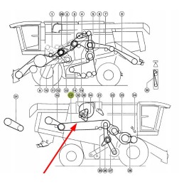 749886 1 composite V-belt 3b x 8000 lp