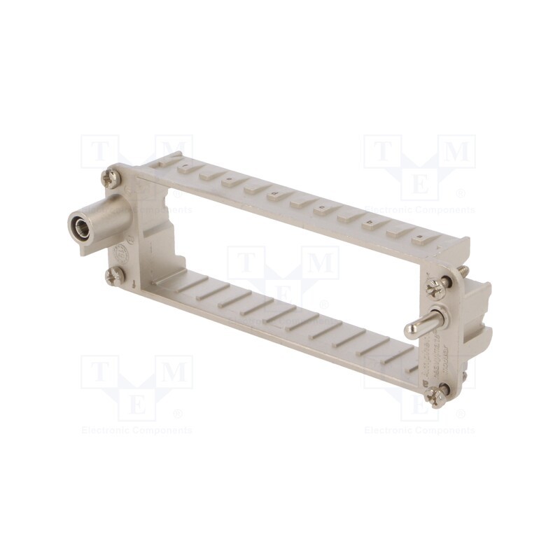1 pcs x AMPHENOL - C14610S02400015 - Frame for modules, female, C146,heavy|mate F, size E24, 104x27mm