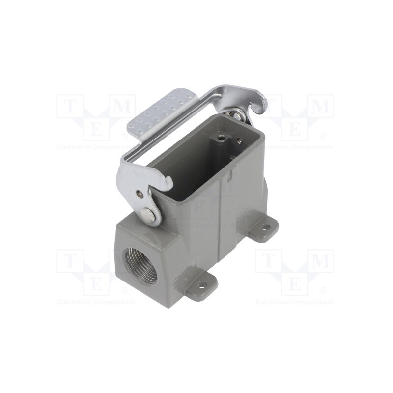 1 pcs x DEGSON ELECTRONICS - D10A-SF-1L-M20 - Enclosure: for HDC connectors, size D10A, with latch, angled