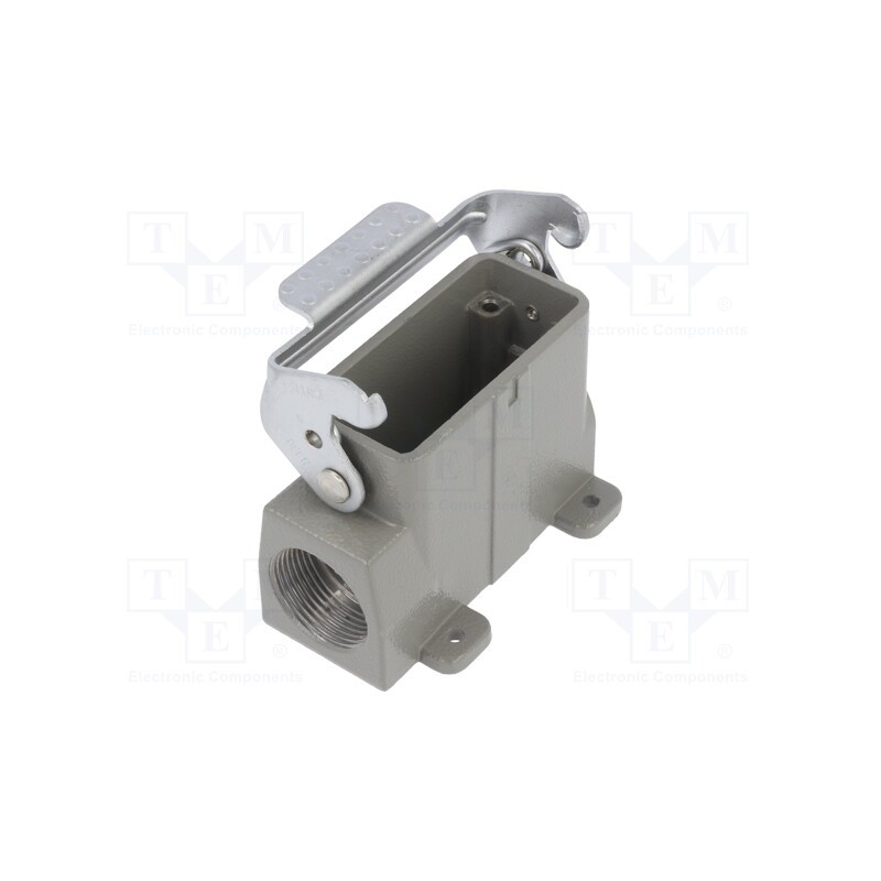 1 pcs x DEGSON ELECTRONICS - D10A-SF-1L-M25 - Enclosure: for HDC connectors, size D10A, with latch, angled